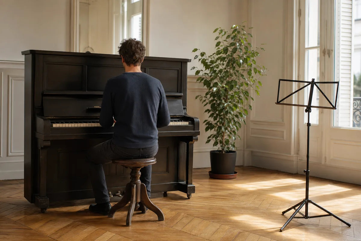 Apprendre le piano adulte : matériel, rythme de travail, répertoire